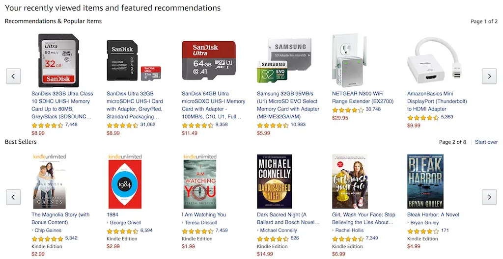 Amazon's Personalized Recommendations using Machine Learning