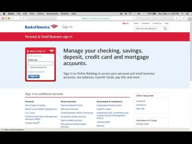 Bank of America use case 