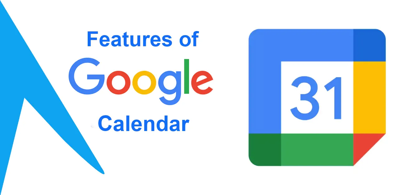 The Schedule view features of Google Calendar