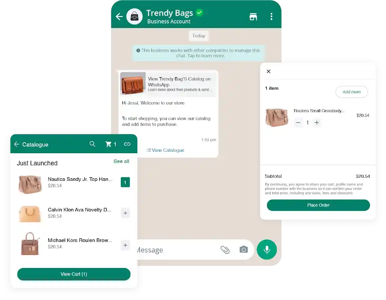 Engaging with Customers Through WhatsApp Chatbot