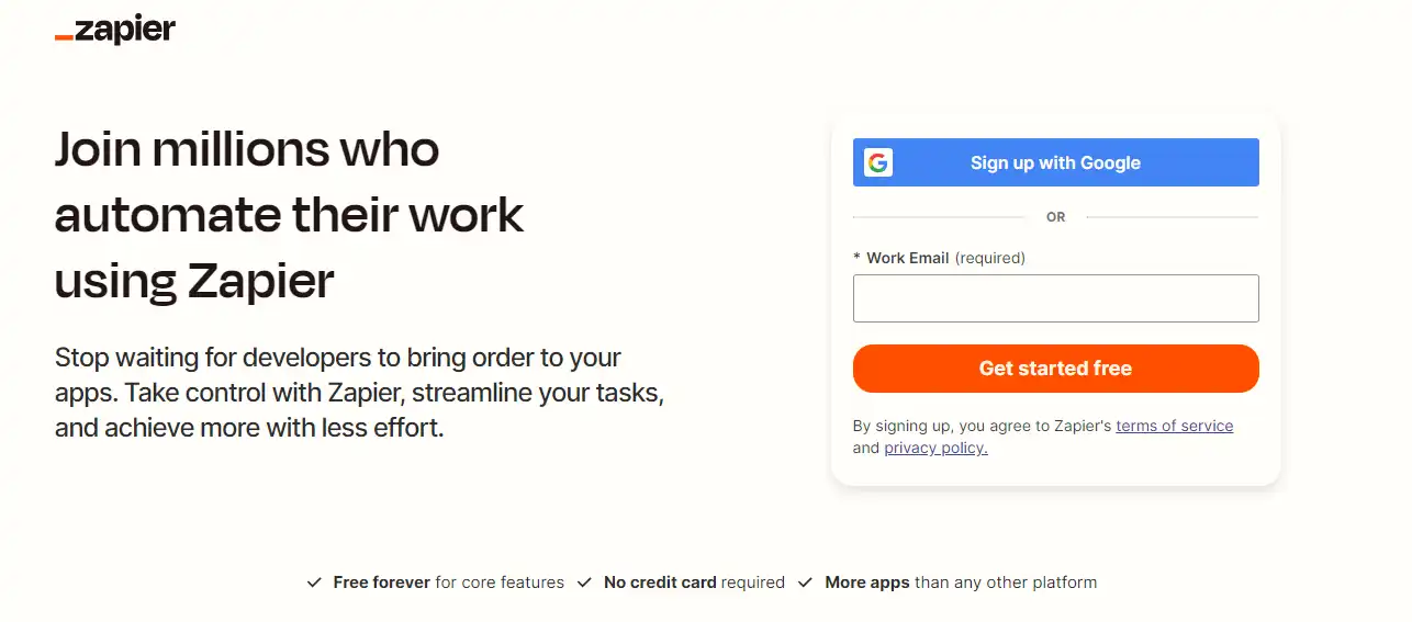 Getting Started with Zapier