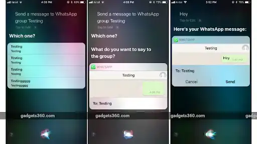 Engaging Siri for Conversations