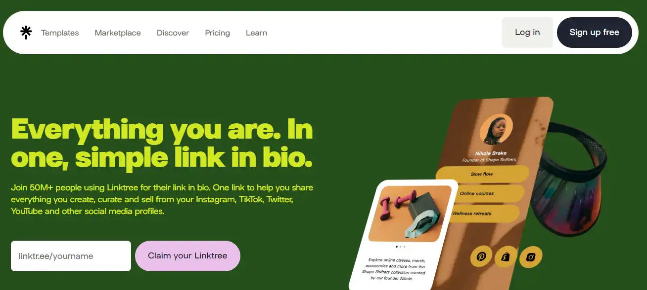  Linktree: Maximize Your Bio Link