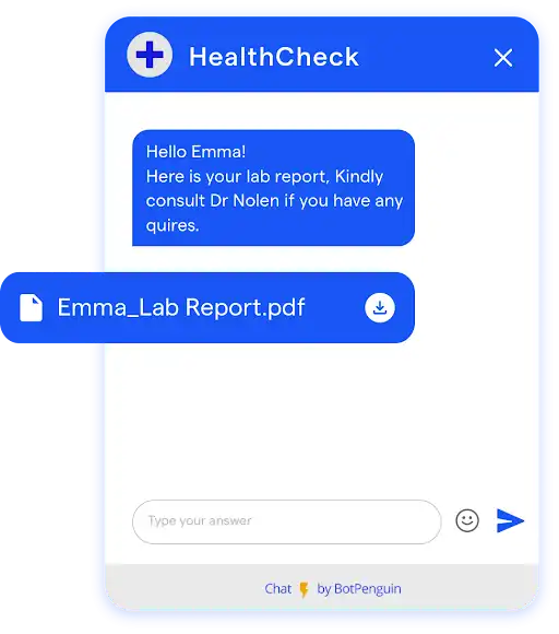 Chatbot for Healthcare Lead Generation 