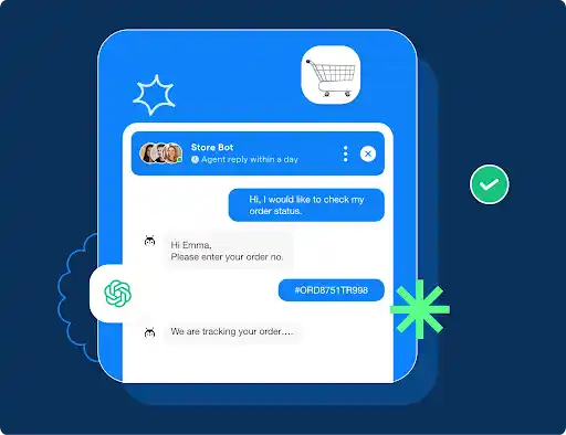 Ecommerce Chatbot with Live Chat for Real-Time Support