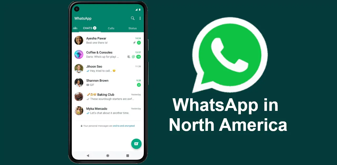 WhatsApp in North America