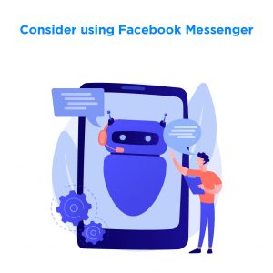 Consider using Facebook Messenger