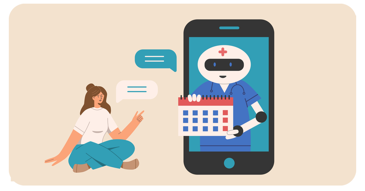 book appointments with healthcare chatbots