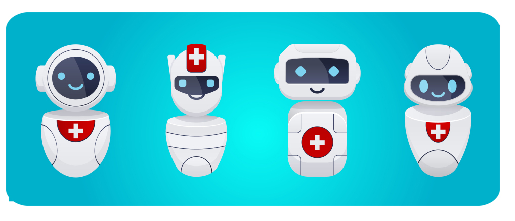 healthcare chatbot types