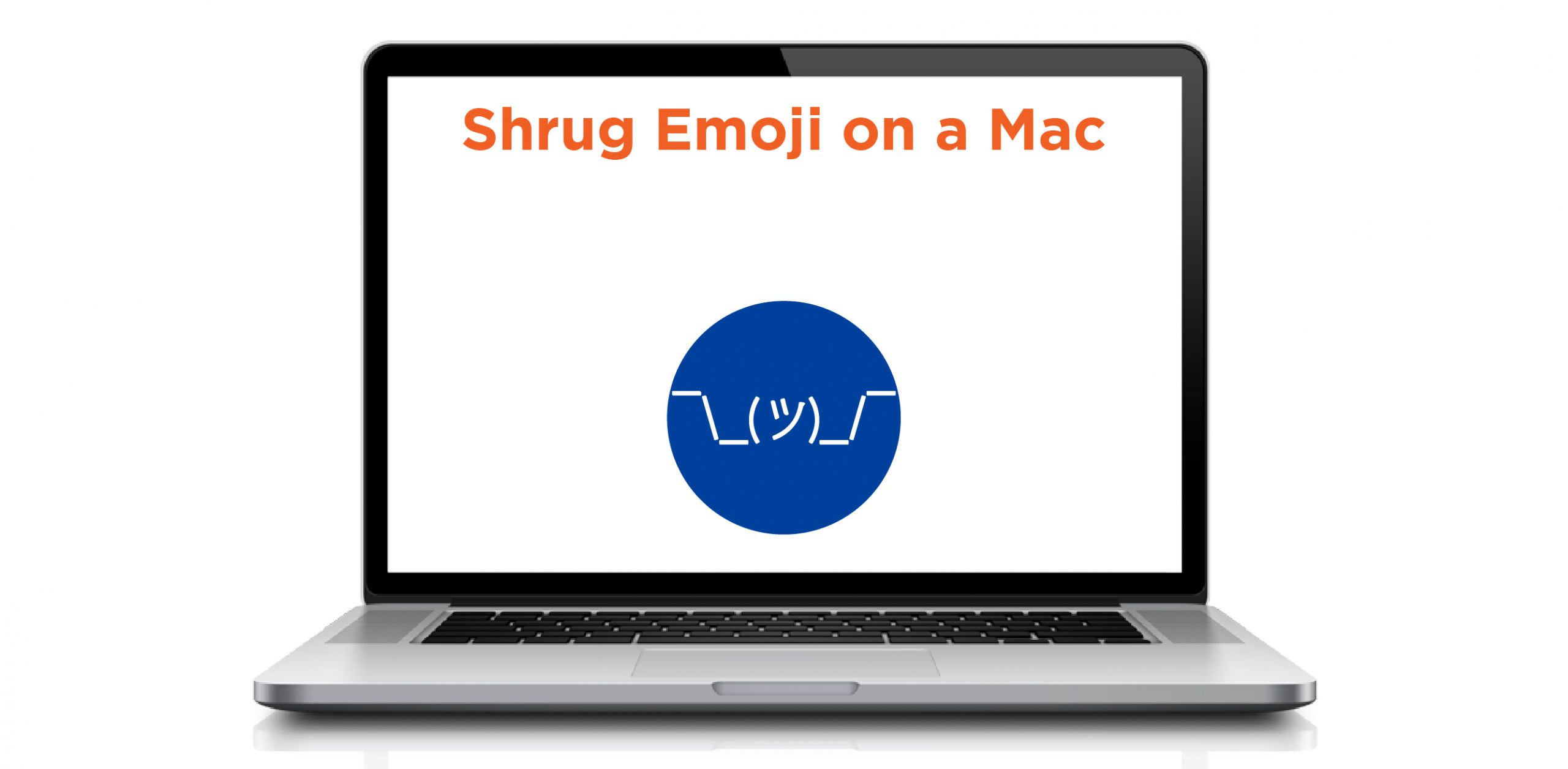 shrug emoji on a Mac