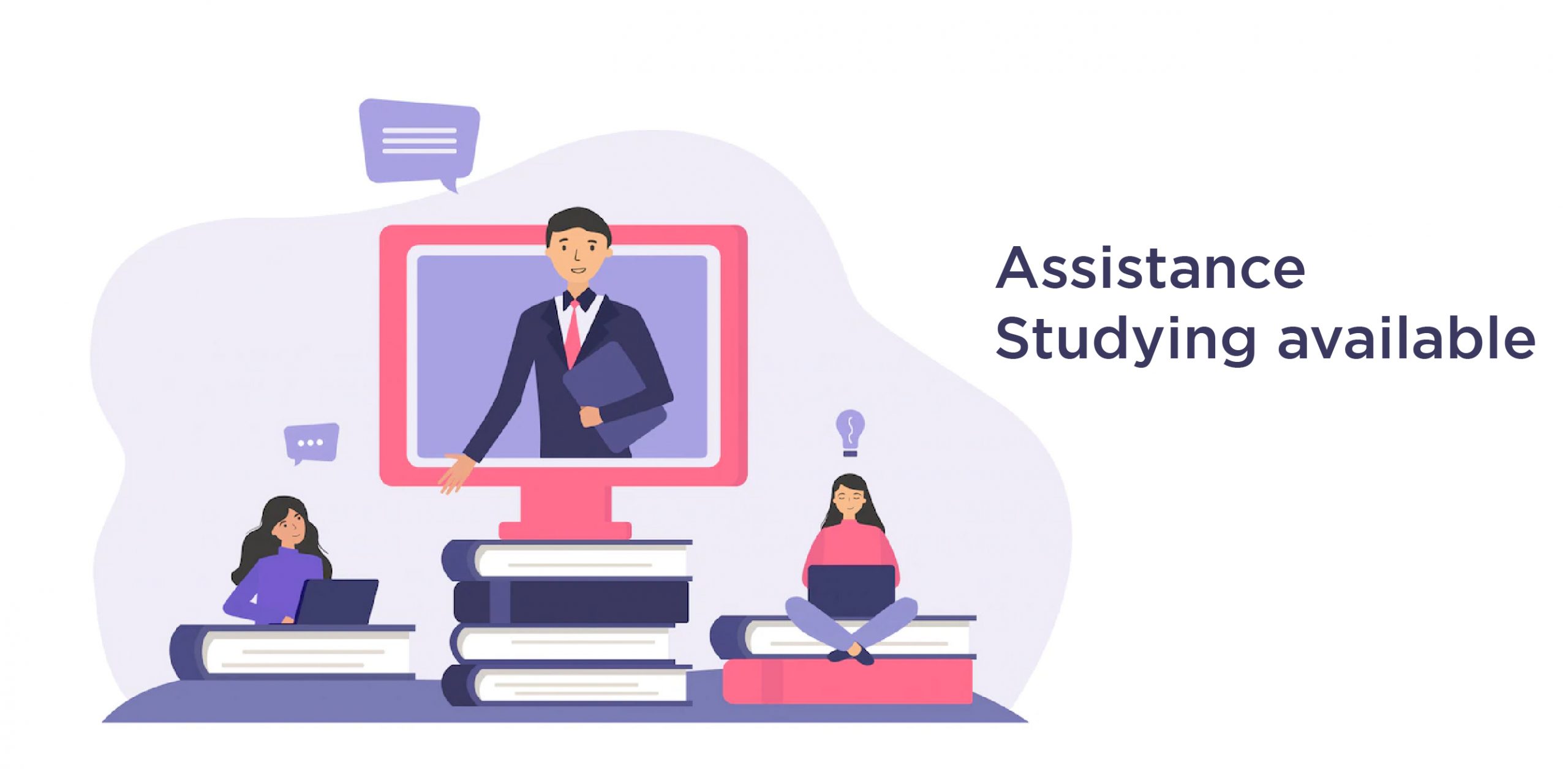 Assistance with studying available around the clock
