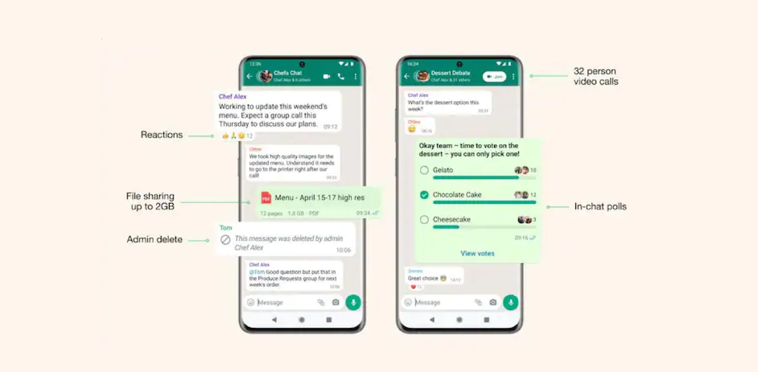 WhatsApp Additional Features